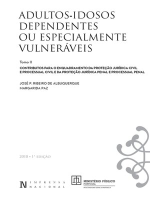 cover image of ADULTOS--IDOSOS DEPENDENTES OU ESPECIALMENTE VULNERÁVEIS--VOL. II
